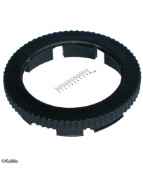 Plaque de contact KaWe avec graduation pour dermatoscopes