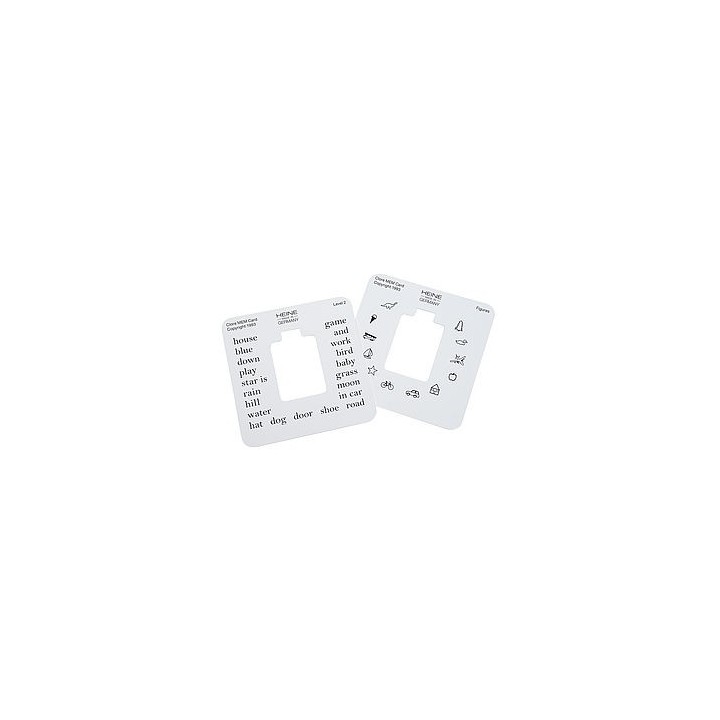 Fixation cards for HEINE BETA 200 Retinoscope