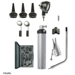 Otoscopio KaWe BASIC-Set COMBILIGHT C10 e accessori