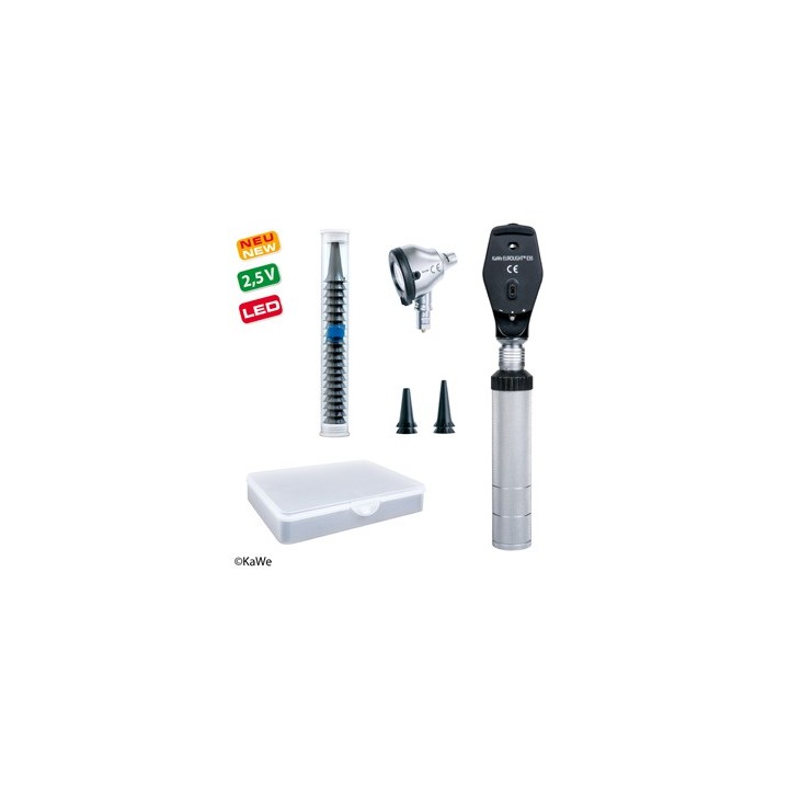 Conjunto de diagnóstico KaWe EUROLIGHT PRO-SET LED