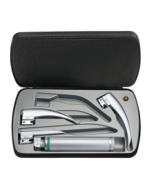 HEINE Classic + Glasfaser (FO) Laryngoskop Set 2,5 V.