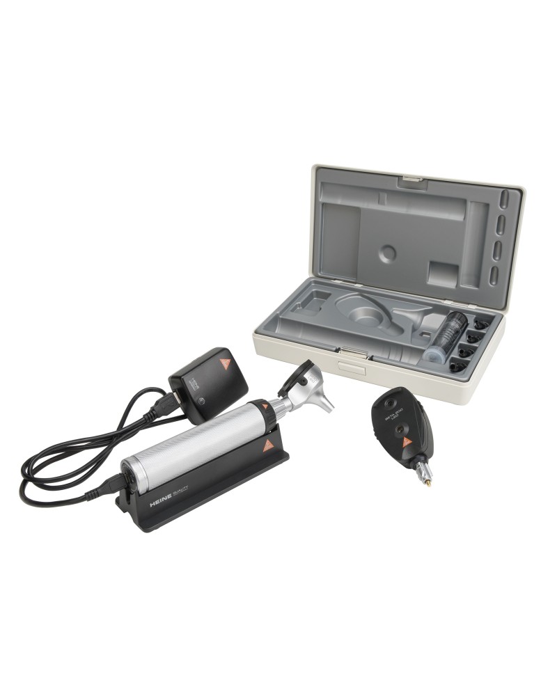 HEINE BETA 200 LED Set de diagnostic avec poignée rechargeable HEINE BETA 200 LED Set de diagnostic avec poignée rechargeable