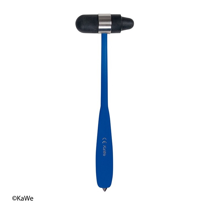 Reflexhammer KaWe Colorflex mit Sensorspitze, blau