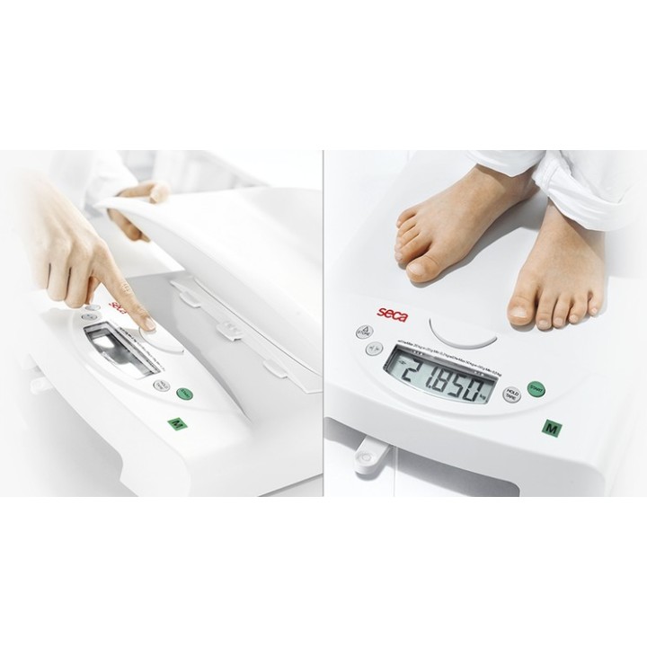 seca 384 Electronic baby scales with fine graduation