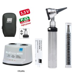 Set de otoscopio KaWe EUROLIGHT FO30 LED