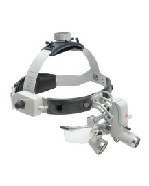 Lampe Frontale HEINE ML4 LED Kit 2 avec Loupes binoculaires HR 2.5x/420