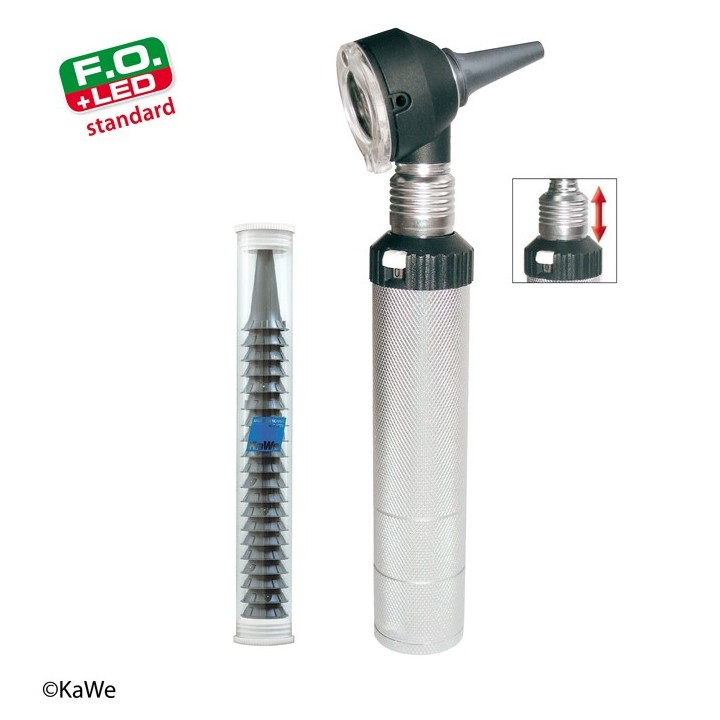 Otoscope with battery handle KaWe COMBILIGHT F.O.30 LED