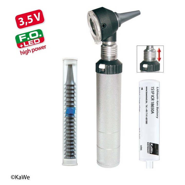 Set d'otoscope KaWe COMBILIGHT FO30 high power LED