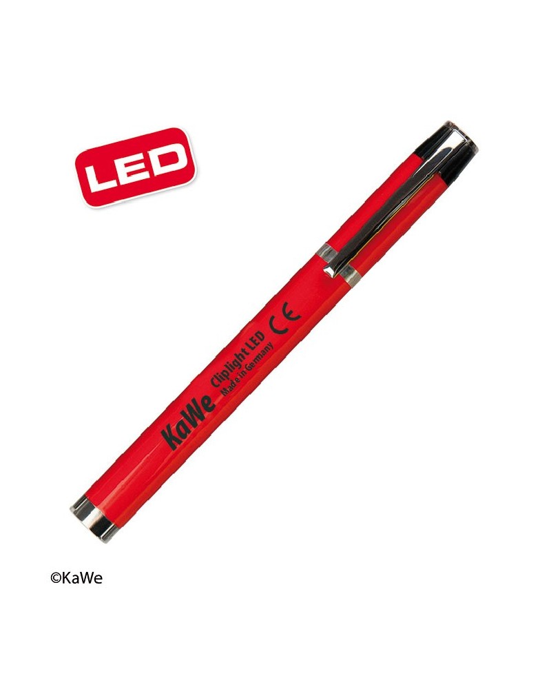 Lámpara de diagnóstico LED KaWe CLIPLIGHT rojo Lámpara de diagnóstico LED KaWe CLIPLIGHT rojo