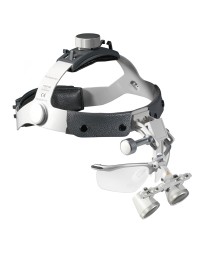 HEINE HR 2.5x Lupas Binoculares en cinta craneal con with S-GUARD