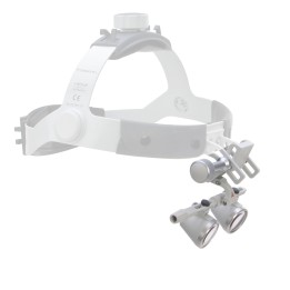 Occhialini binoculari HEINE HR 2,5x per caschetto