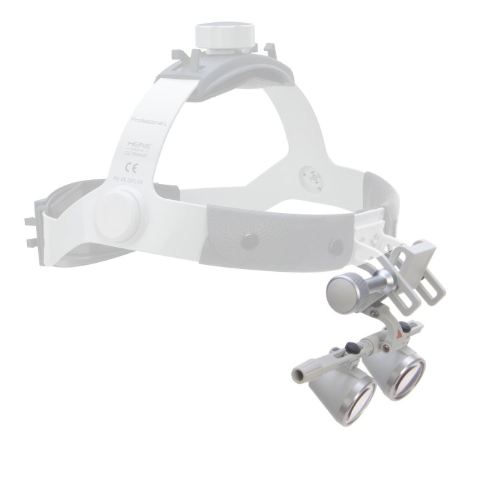 HEINE HR 2,5x Lupas binoculares para cinta craneal