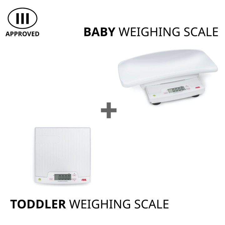 Báscula para bebés y niños pequeños aprobada ADE M10100-01