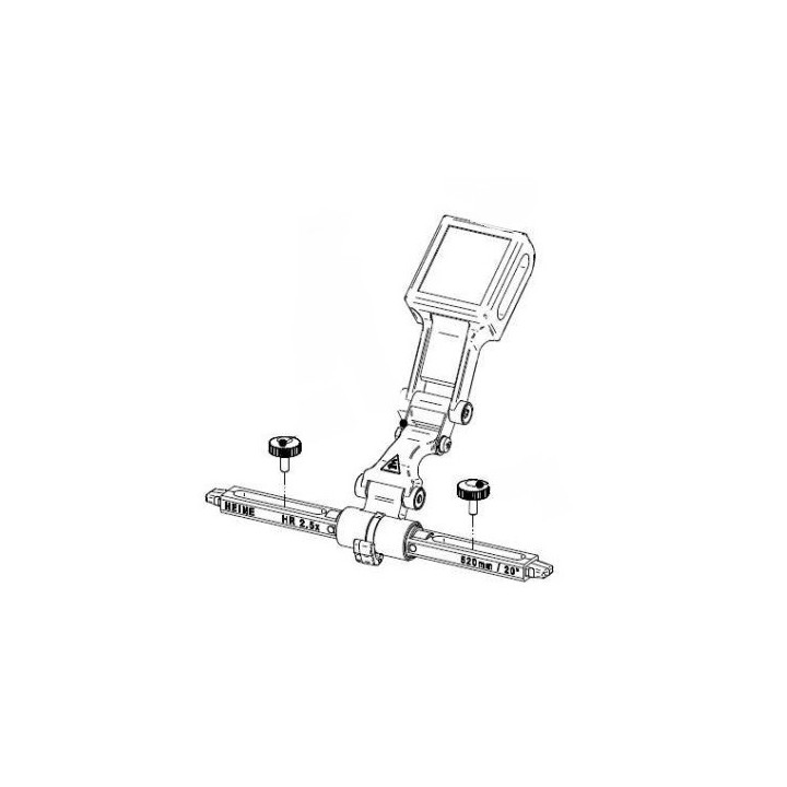 HEINE i-view para lupas binoculares com adaptador para fita de cabeça Professional L