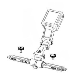 HEINE I-VIEW für professionelles L-Stirnband ohne S-GUARD