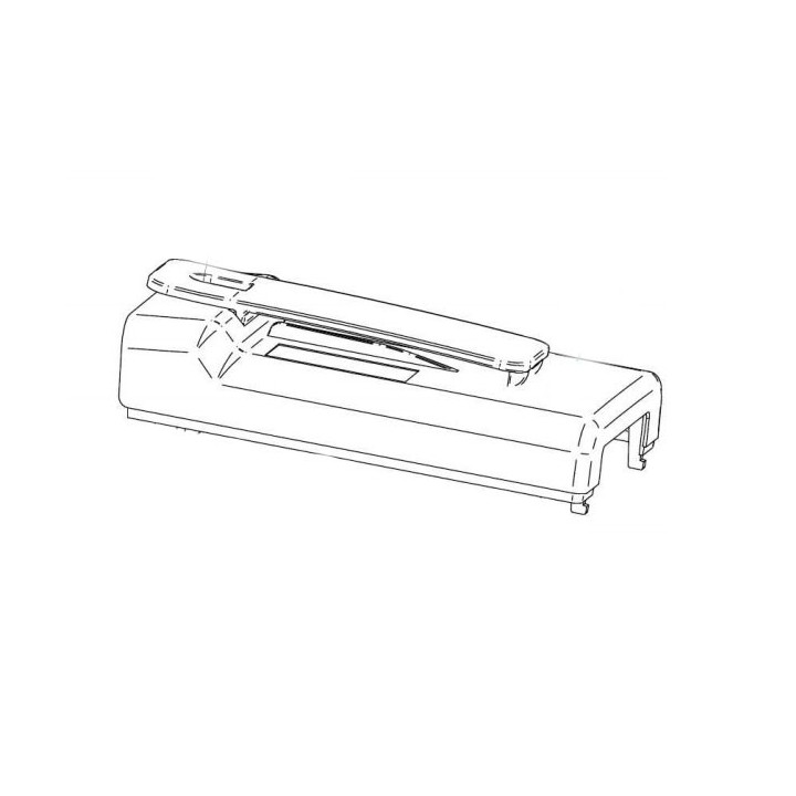 Rear housing with clip for HEINE mPack LL