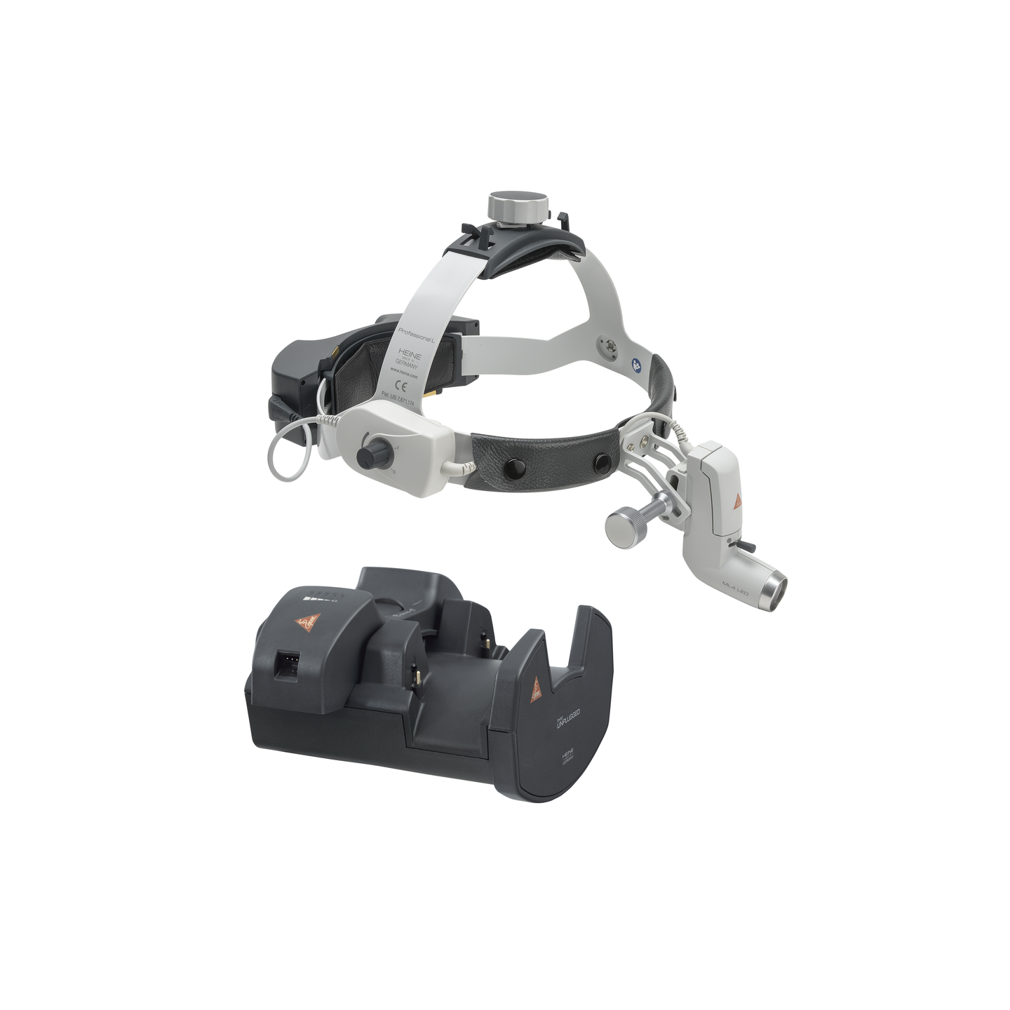 HEINE ML 4 LED HeadLight with EN 50 Charger and 2x mPack UNPLUGGED