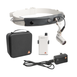 HEINE MicroLight 2 on Headband with mPack mini