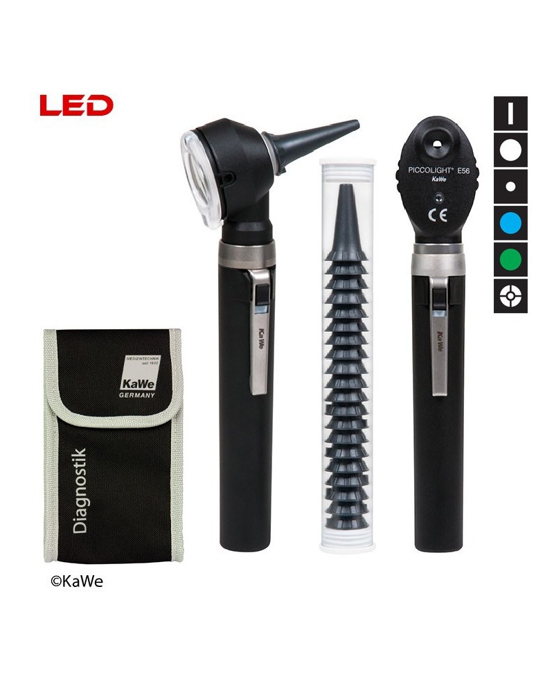 Otoskop-Ophthalmoskop-Set KaWe PICCOLIGHT LED Otoskop-Ophthalmoskop-Set KaWe PICCOLIGHT LED