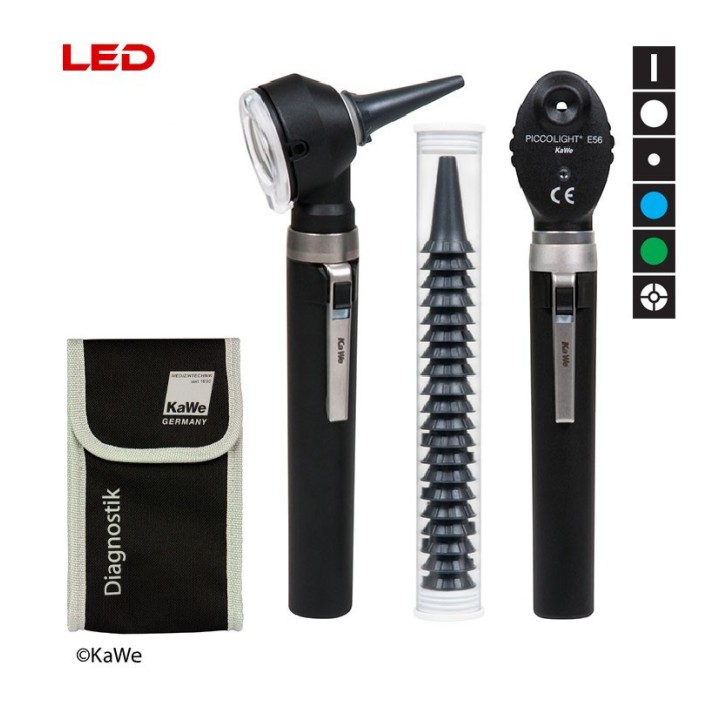 Otoscopio-oftalmoscopio KaWe PICCOLIGHT LED