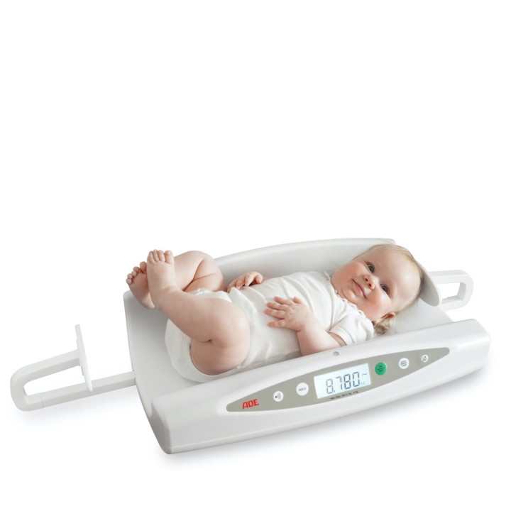 Geeichte Babywaage ADE M118000-01 mit digitalem Längenmaß