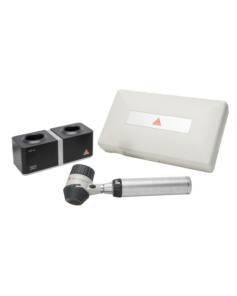 HEINE DELTA 20T Dermatoskop Set mit Tischladegerät