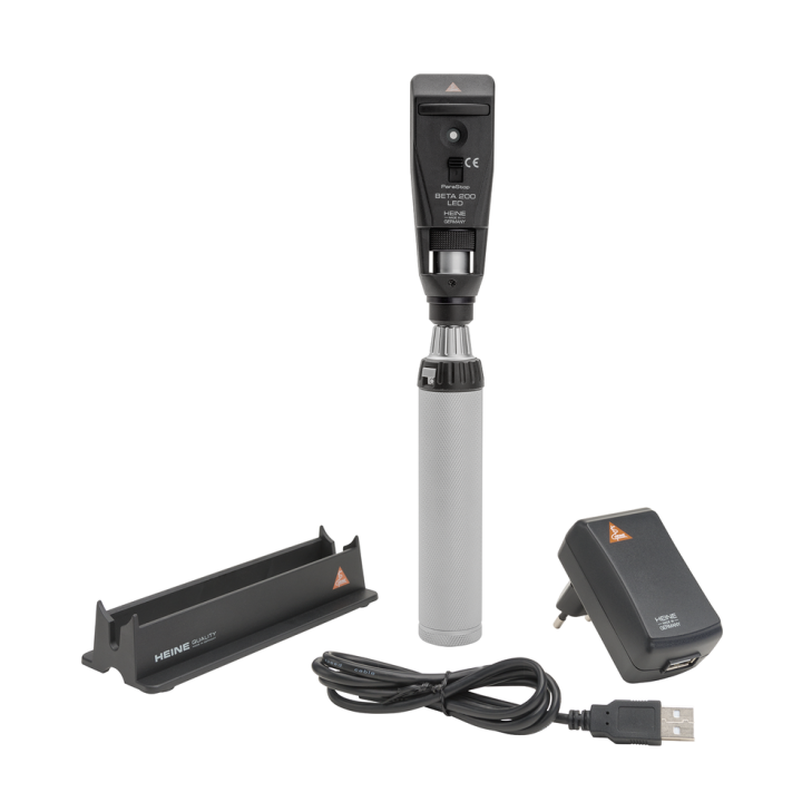 Streak Retinoscope HEINE BETA 200 LED with BETA 4 USB handle