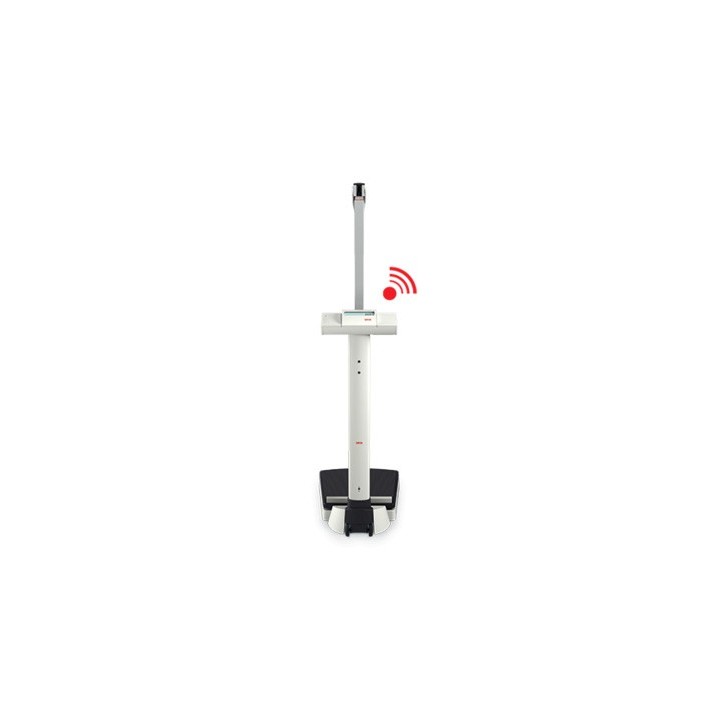 seca 704s column scale with integrated measuring rod