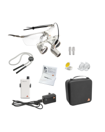 HEINE LoupeLight2 avec loupes binoculaires HR 2.5x