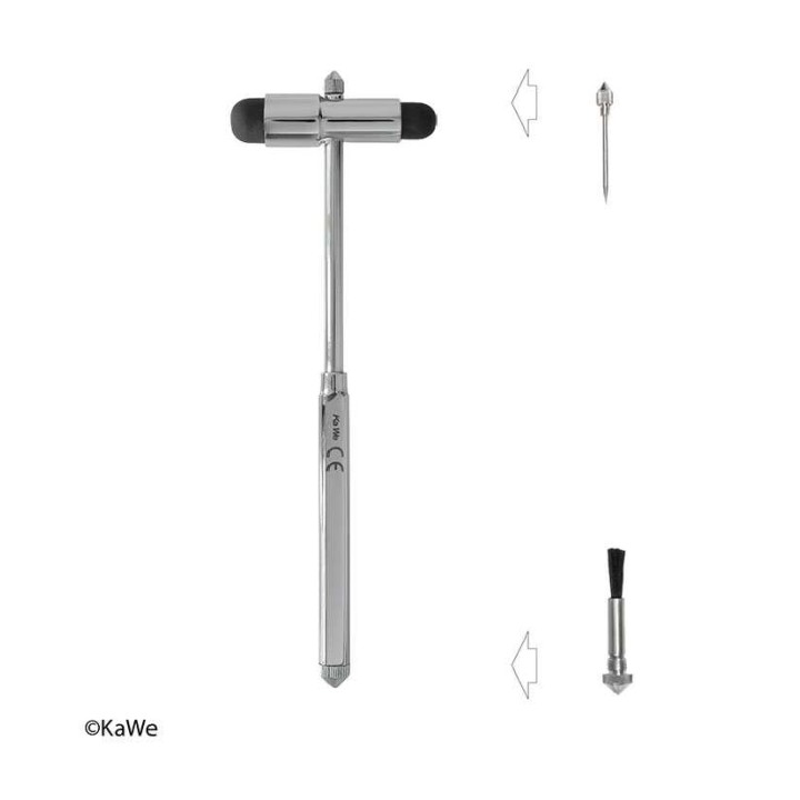 KaWe Neurological hammer according to Buck, metal