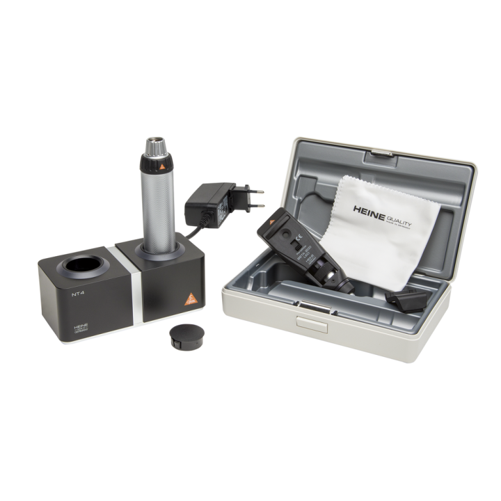 Retinoscope HEINE BETA 200 LED Set with NT4 table charger
