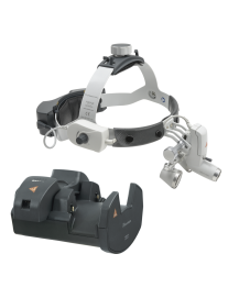 Kopfleuchte HEINE ML4 LED Kit 6c mit Binokularlupen HR 2,5x/340