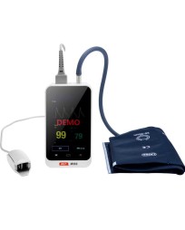 Mobile patient monitor Biolight M860 monitoring SpO2 and NIBP