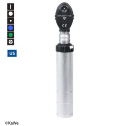 Oftalmoscopio KaWe EUROLIGHT E36 versione USA 2,5 V