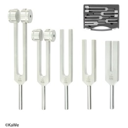 KaWe medizinische Stimmgabel Set aus Aluminium im Koffer