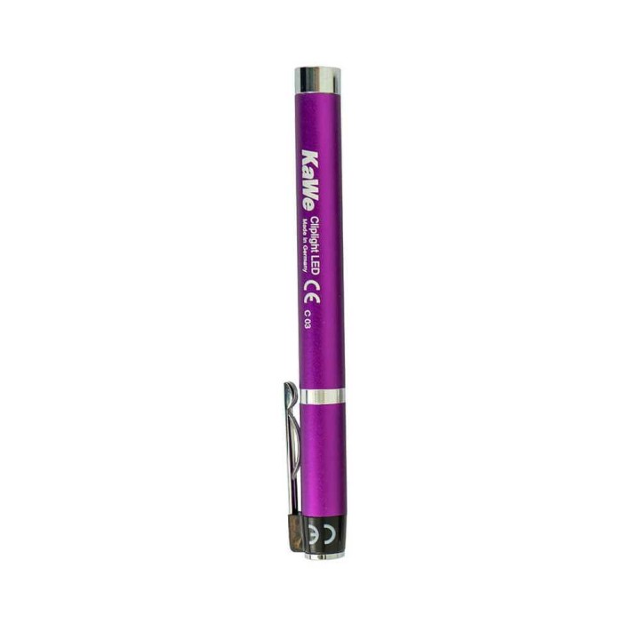 KaWe CLIPLIGHT LED pupil pen light, violet