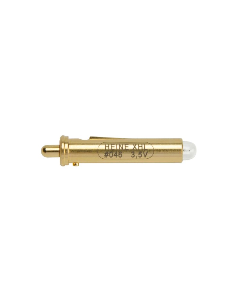 Ampoule halogène HEINE 046 pour Ophtalmoscopes Miroflex 3.5V Ampoule halogène HEINE 046 pour Ophtalmoscopes Miroflex 3.5V