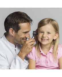 Otoscope HEINE mini 3000 LED avec poignée et spéculums
