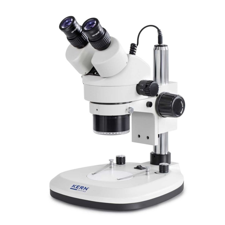 KERN OZL 465 Stereo-Zoom-Mikroskop mit LED Ringbeleuchtung