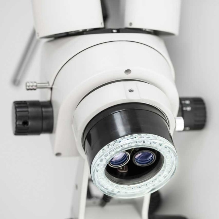 KERN OZL 465 Stereo-Zoom-Mikroskop mit LED Ringbeleuchtung