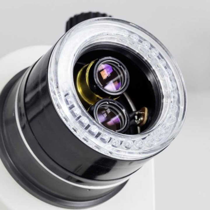 KERN OZL 465 Stereo zoom microscope with ring illumination