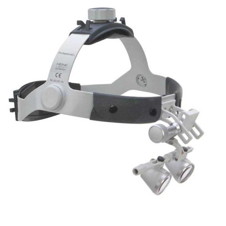 HEINE HR 2.5x Binocular Loupes on Headband without S-GUARD