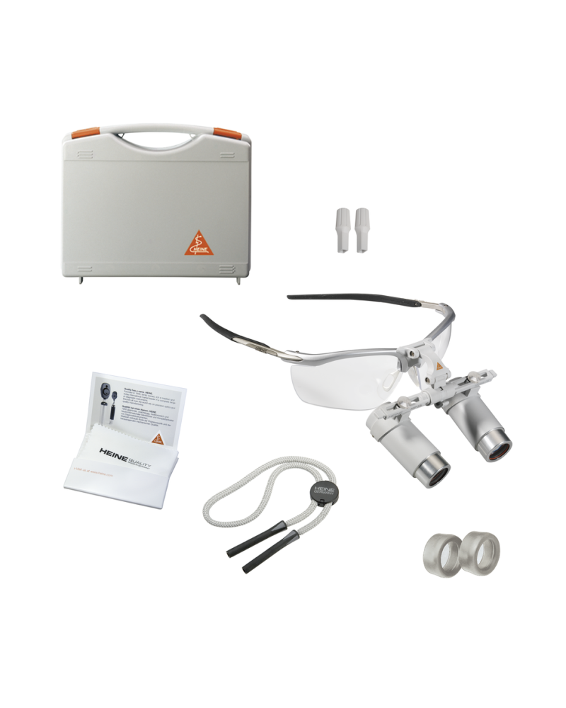 HEINE HRP 4x Lupas Binoculares en S-FRAME HEINE HRP 4x Lupas Binoculares en S-FRAME