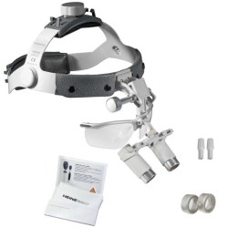 HEINE HRP Occhialini Binoculari su caschetto con S-GUARD
