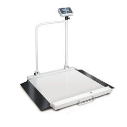 Wheelchair scale with practical handrail KERN MWA 300K-1PM