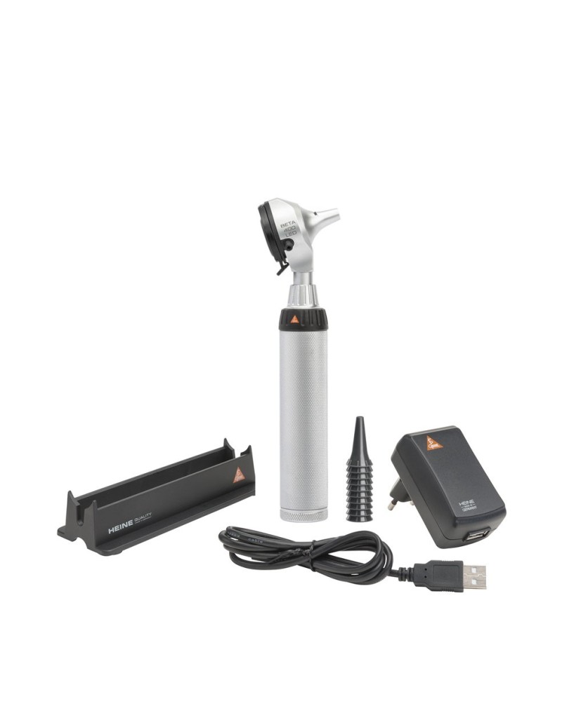 HEINE BETA 400 LED Otoscope Kit avec poignée rechargeable HEINE BETA 400 LED Otoscope Kit avec poignée rechargeable
