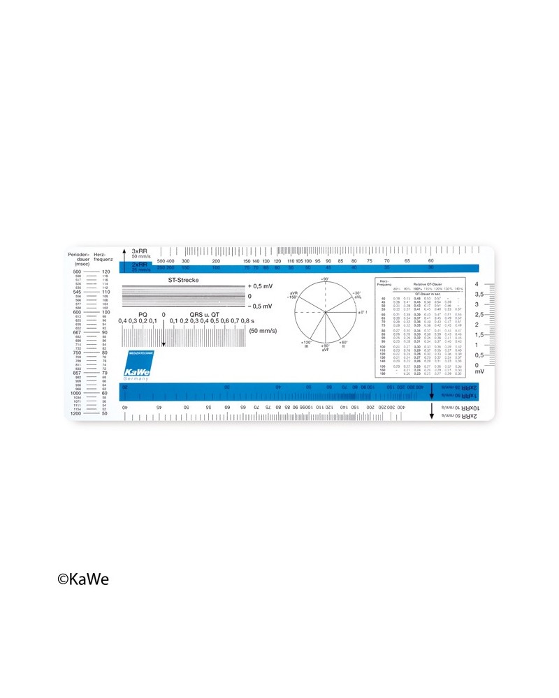 Règle ECG KaWe