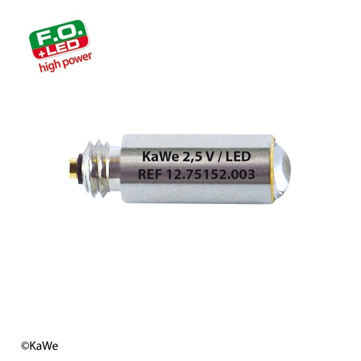 KaWe LED bulb high power 2.5 V for PICCOLIGHT otoscopes