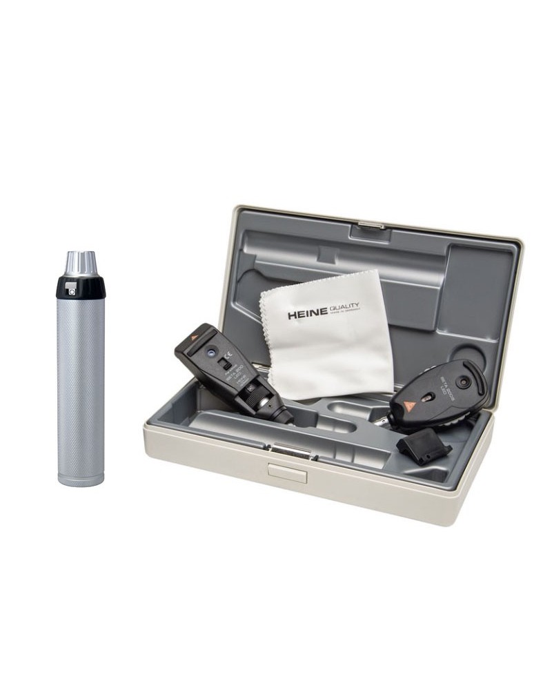 HEINE BETA 200S LED ophthalmologischer Set mit Batteriegriff HEINE BETA 200S LED ophthalmologischer Set mit Batteriegriff