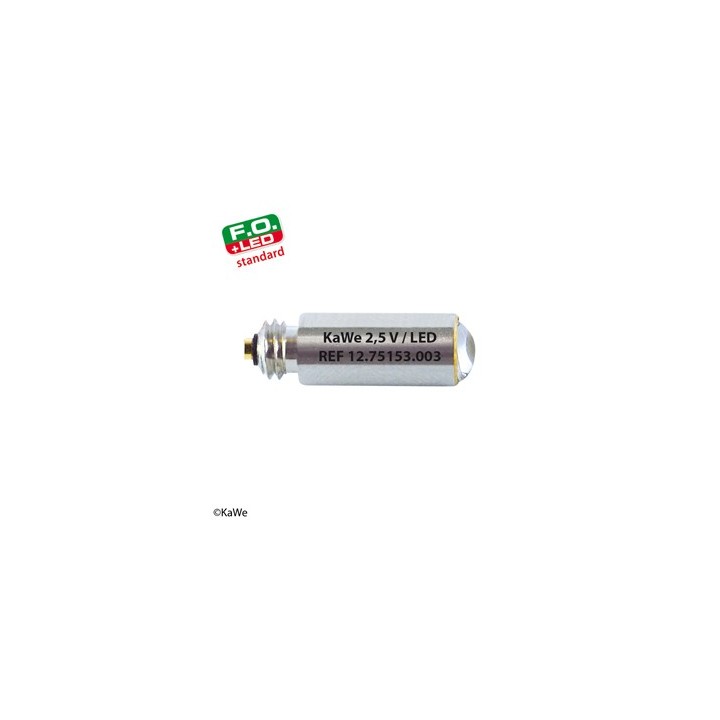 Lâmpada LED KaWe 2,5 V para otoscópios F.O.